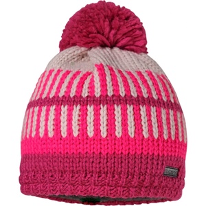 maximo Детска зимна шапка (beanie) maximo Kids' Beanie with Pom-pom Beanie - Berry / Dark Pink - размер 47-49 cm (904-5109-0111)