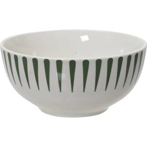 Kitchen goods КУПА ПОРЦЕЛАН 874451 Ø15.3х7.2см БЯЛА С ДОМАТИ (874451)
