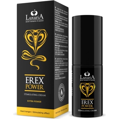 Крем за ерекция, мощен и дълготраен - Erex Power Cream 30ml (D-224166)