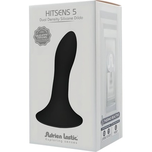Adrien Lastic Hitsens 5 - Термореактивно анално дилдо (черно)