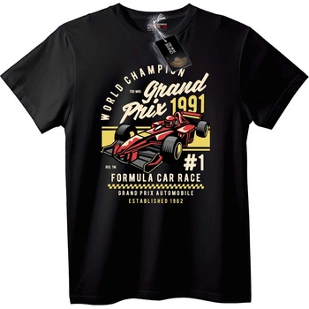NOONEBRAND Тениска Голяма Награда 1991 - S, Black