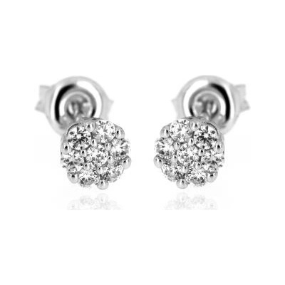 Zlatnictví U Kostela dámské náušnice kytičky 611