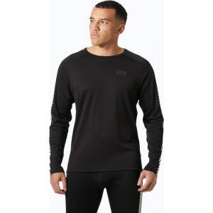 Helly Hansen Мъжка термоактивна блуза Helly Hansen Lifa Active Stripe Crew black
