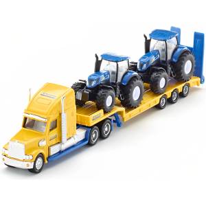 SIKU Игрален комплект Siku - Автовоз с трактори New Holland, 1: 87 (1805) - ozone
