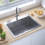 vidaXL 51510 Мивка за вграждане