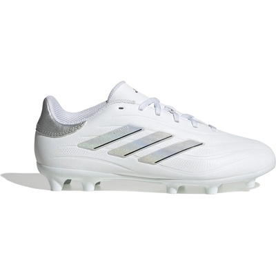 Adidas Детски обувки Adidas Copa Pure II. 3 Firm Ground Boots Childrens - White/Silver