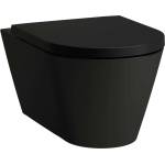 Laufen Kartell - Висяща тоалетна, без рамка, матово черна H8203377160001 (H8203377160001)