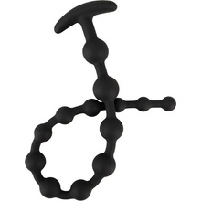 Black Velvets Anal Beads Silicone 50 cm