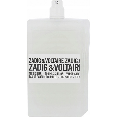 Zadig & Voltaire This is Her! parfumovaná voda dámska 100 ml tester