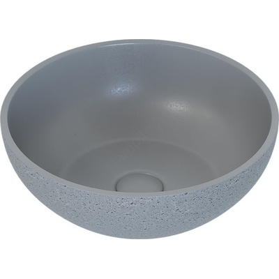 Bath Deluxe Мивка за плот bergen Ø 39 см бетон/сив (bt0161)