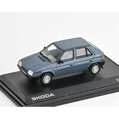 Škoda Favorit 136 L 1988 Šedomodrá Tmavá ABREX 1:43