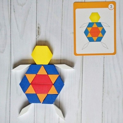 Viga magnetické tvary v kufríku drevené hračky