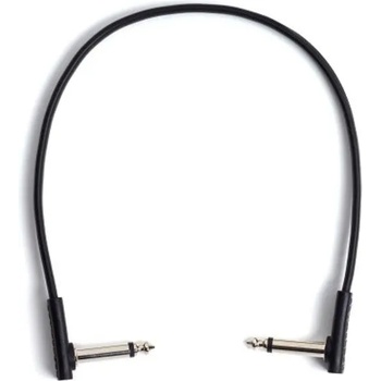 RockBoard Flat Patch Cable 30 cm Ъглов - Ъглов Пач кабел (RBO CAB PC F 30 BLK)