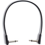 RockBoard Flat Patch Cable 30 cm Ъглов - Ъглов Пач кабел (RBO CAB PC F 30 BLK)