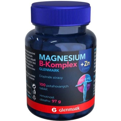 Glenmark Magnesium B-komplex+Zinek 100 tabliet