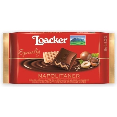 Loacker Млечен Шоколад Loacker Napolitaner 85 г