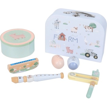 eliNeli Kids’ Musical Set Farm музикална играчка от дърво