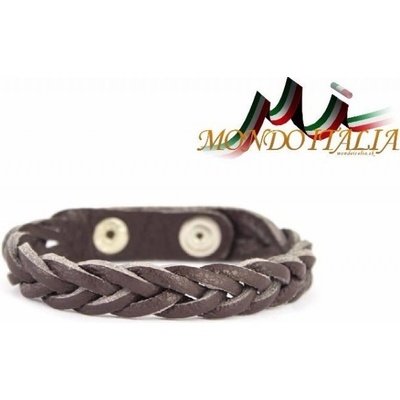 Made in Italy kožený 456 tmavě hnědý