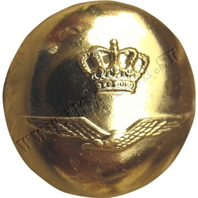 GOMBÍK HOLAND. 12 MM SO ZNAKOM KORUNY