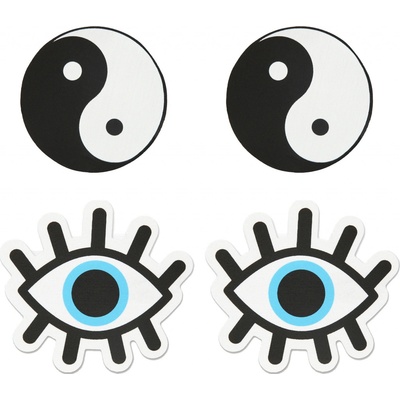 Peekaboos Premium Pasties Yin and Yang