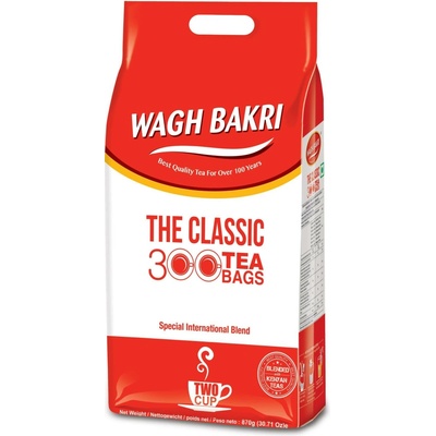 Wagh Bakri Čaj ČERNÝ ČAJ 300 SÁČKY 870 g