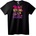 NOONEBRAND Тениска Влизам във Втори Клас - 4XL, Black