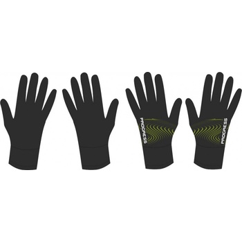 Progress DT Coolio Gloves 26RZ čierna/zelená
