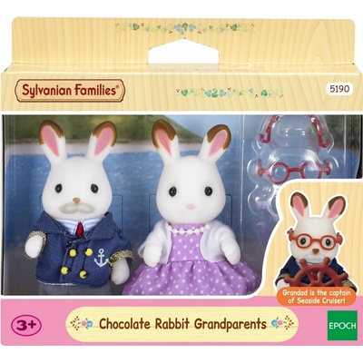 Sylvanian Families Babička a dědeček "chocolate" králíci