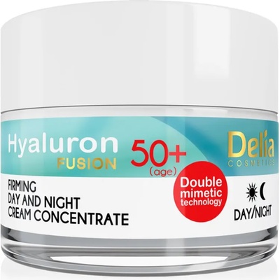 Delia Cosmetics Hyaluron Fusion 50+ Стягащ крем против бръчки 50ml