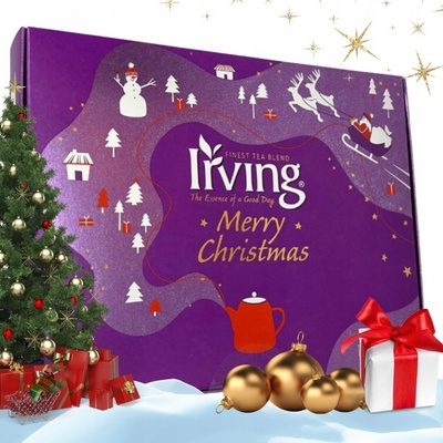 IRVING ADVENTNÍ KALENDÁŘ ČAJ 24 DNÍ S ČAJEM