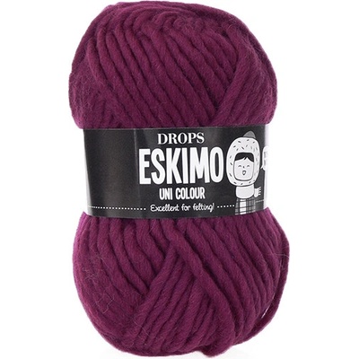 Příze DROPS Snow uni color 10 - bordó (do fialova)