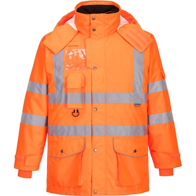 Portwest HI-VIS ЯКЕ 7V1 TRAFFIC RIS RT27 / Светлоотразително многофункционално яке 7v1 - HV оранжево XXL (RT27ORRXXL)