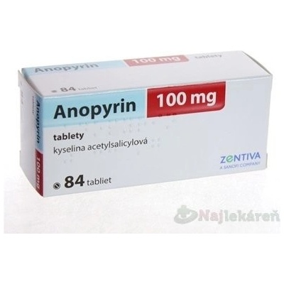 Anopyrin 100 mg tbl.84 x 100 mg
