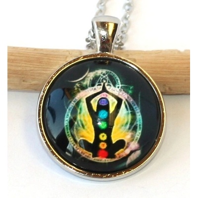 Fashion Jewerly Řetízek amulet meditace čakry, yoga, jóga, naděje 2079
