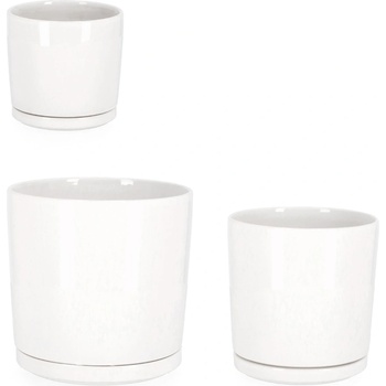 Bizzotto ДЕКОРАТИВНА САКСИЯ 3БР. eliza БЯЛА (0143171)