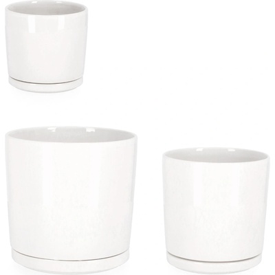 Bizzotto ДЕКОРАТИВНА САКСИЯ 3БР. eliza БЯЛА (0143171)