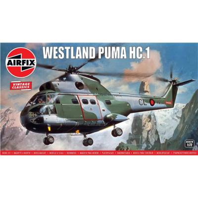 Airfix Westland Puma HC.1 Classic Kit VINTAGE 1:72