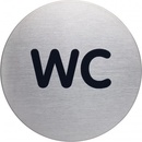 Piktogram WC text