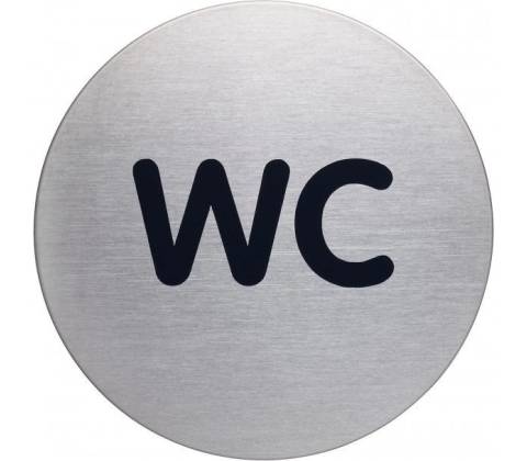Piktogram WC text