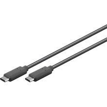 MicroConnect USB3.2CC0.5 USB USB-C - USB-C 0,5m černý