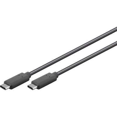 MicroConnect USB3.2CC0.5 USB USB-C - USB-C 0,5m černý