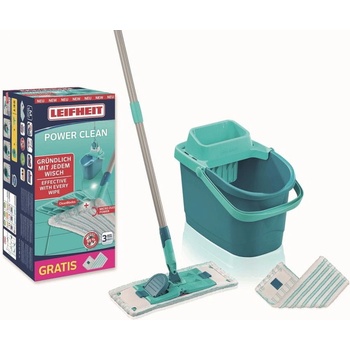 Leifheit Set PowerClean M + náhrada micro duo zdarma