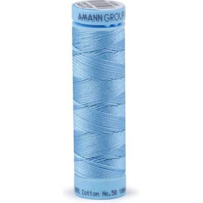 Bavlněné nitě 100 m Etiketní č.50 Triana Amann 0350 Illusion Blue