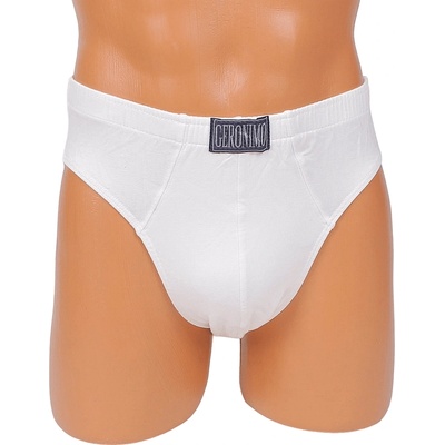 Мъжки бял слип с вътрешен ластик