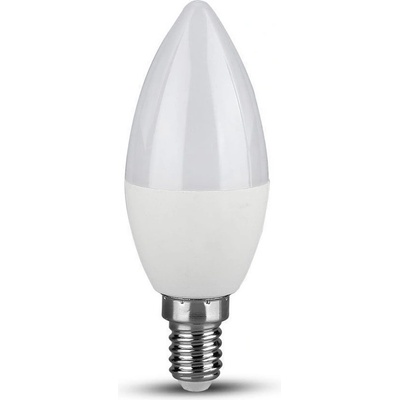 V-TAC LED žárovka E14 4,5W 4000K neutrální 470lm svíčka