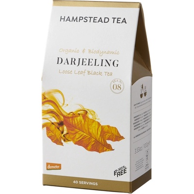 Hampstead Tea London BIO Darjeeling sypaný čaj 100 g