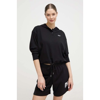 DKNY Суичър Dkny в черно с качулка апликация DP3T9723 (DP3T9723)