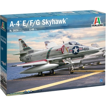 Italeri Model Kit letadlo 2671 A 4 E F G Skyhawk 33 2671 1:48