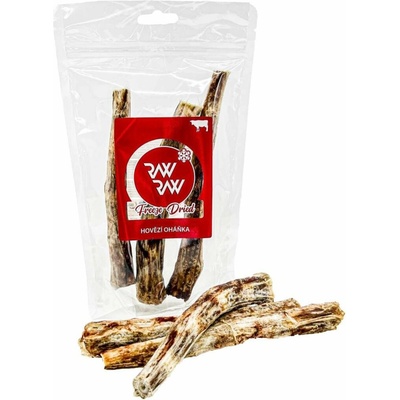 Raw Raw Freeze Dried žvýkací pamlsky Hovězí oháňka 100 g