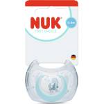 Nuk First Choice биберон залъгалка, силикон, 0-6 мес. , 1 бр. , Водно конче (10175383)